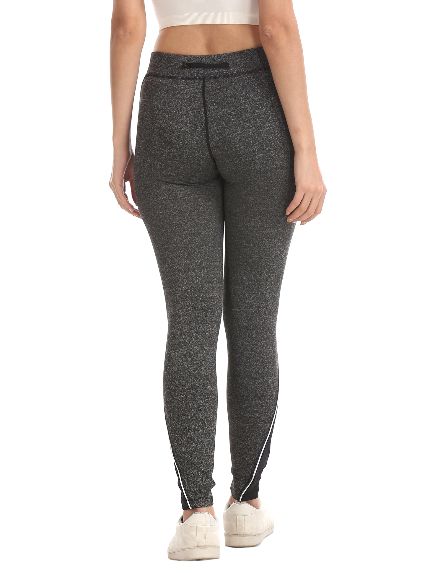 U.S.Polo Assn. Women's Skinny Fit Solid Grey Track Pants